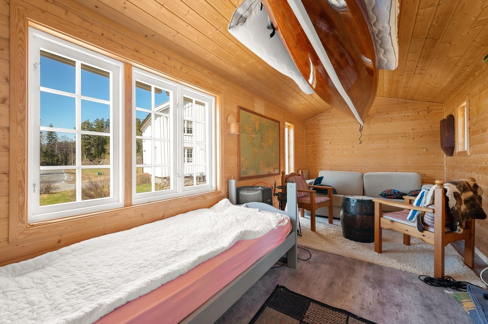 Vinterisolert hytte Galleribilde