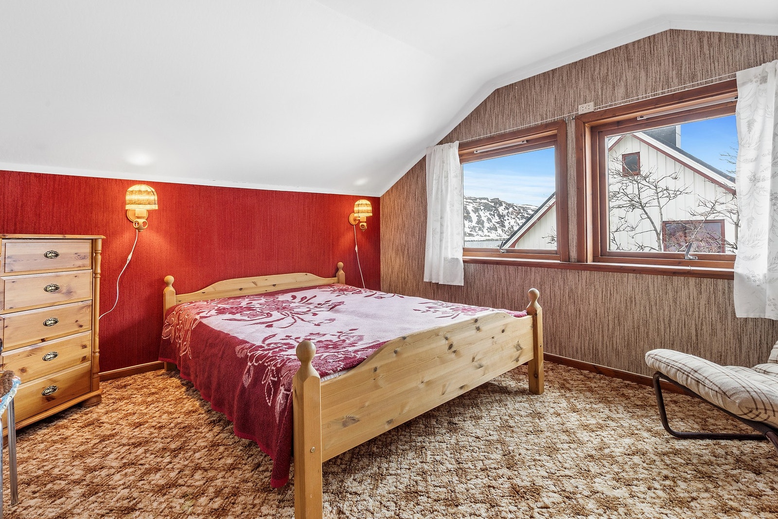 Soverom loft Galleribilde