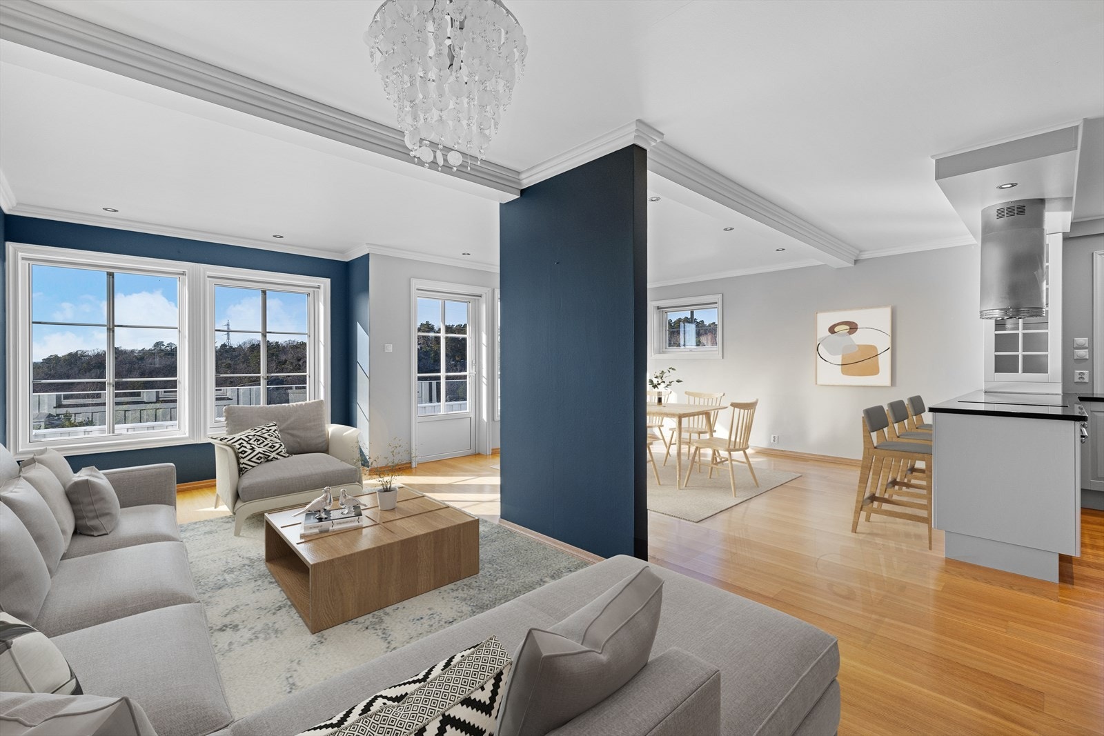 Kjøkken/allrom - Nord Galleribilde