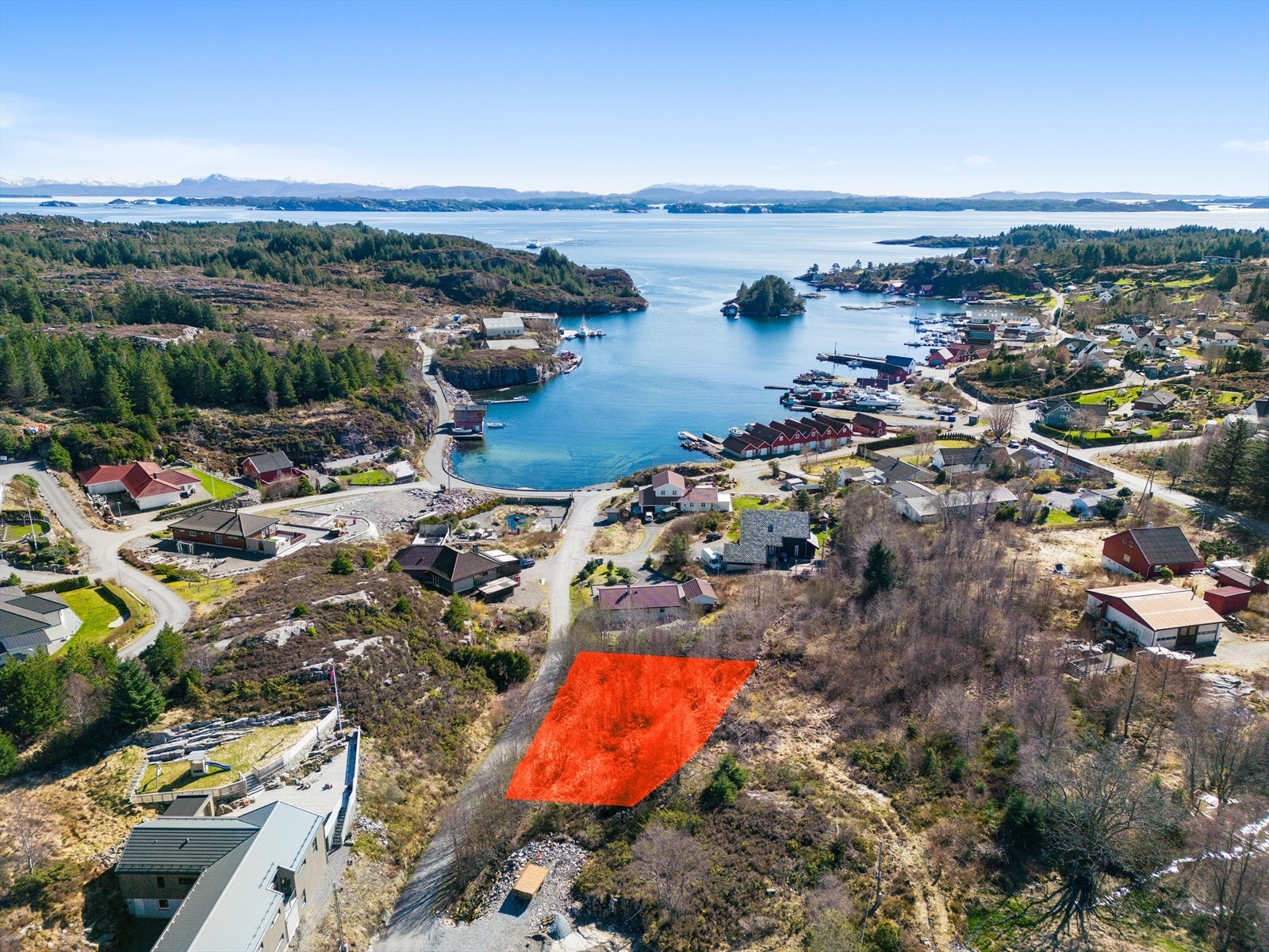 Ca. tomtegrenser. Dette er ikke nøyaktig. Galleribilde