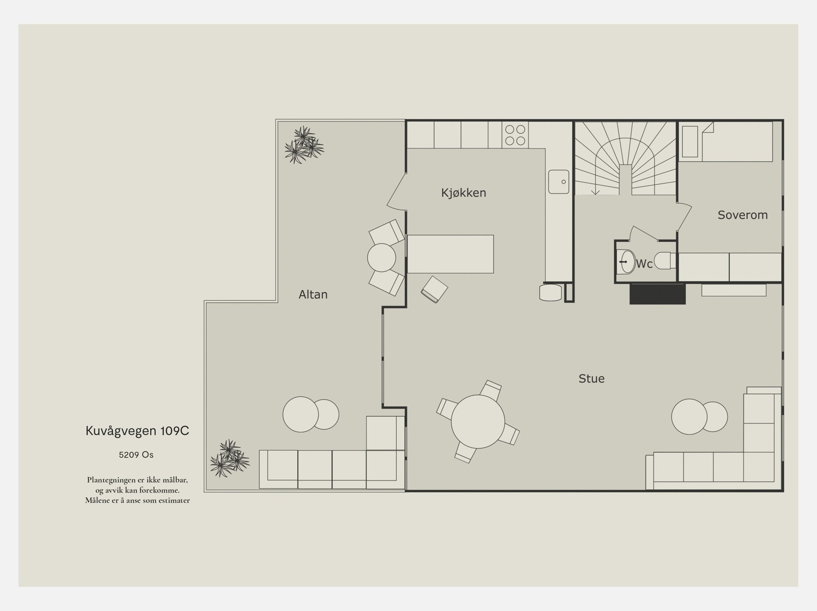 Plantegning - 2.etg. Galleribilde