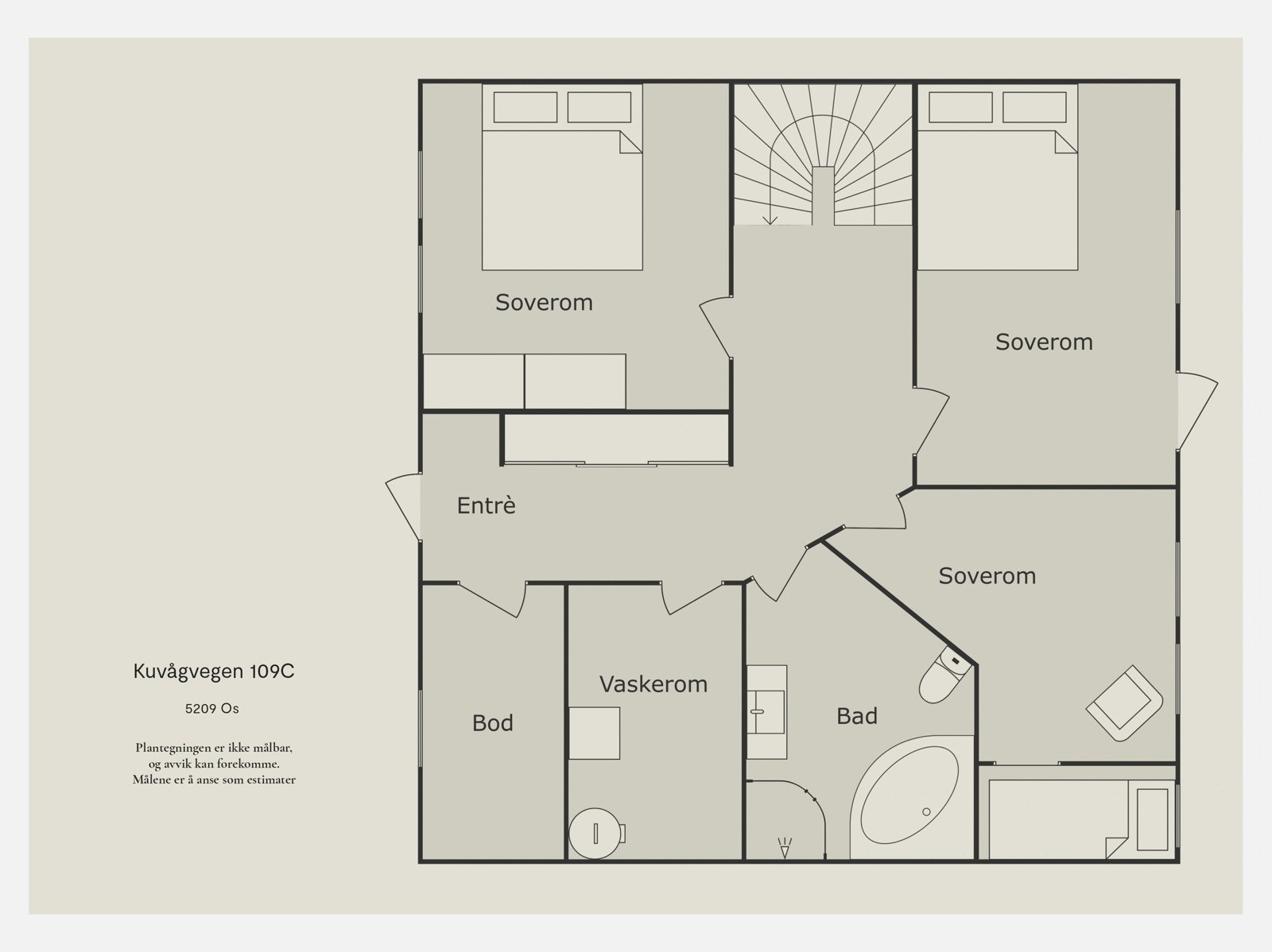 Plantegning - 1.etg. Galleribilde