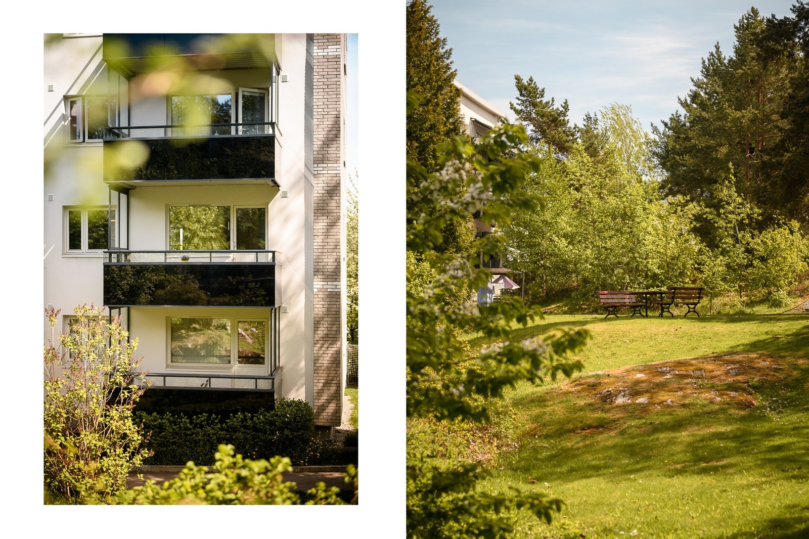 I 2020 ble fasadene og balkongene rehabilitert Galleribilde