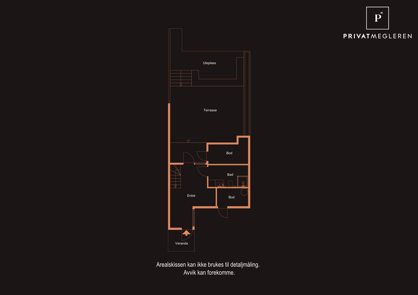 Plantegning u. etg. Galleribilde