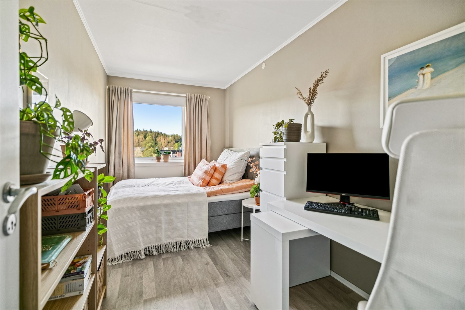 Det andre soverommet er også av god størrelse. Galleribilde