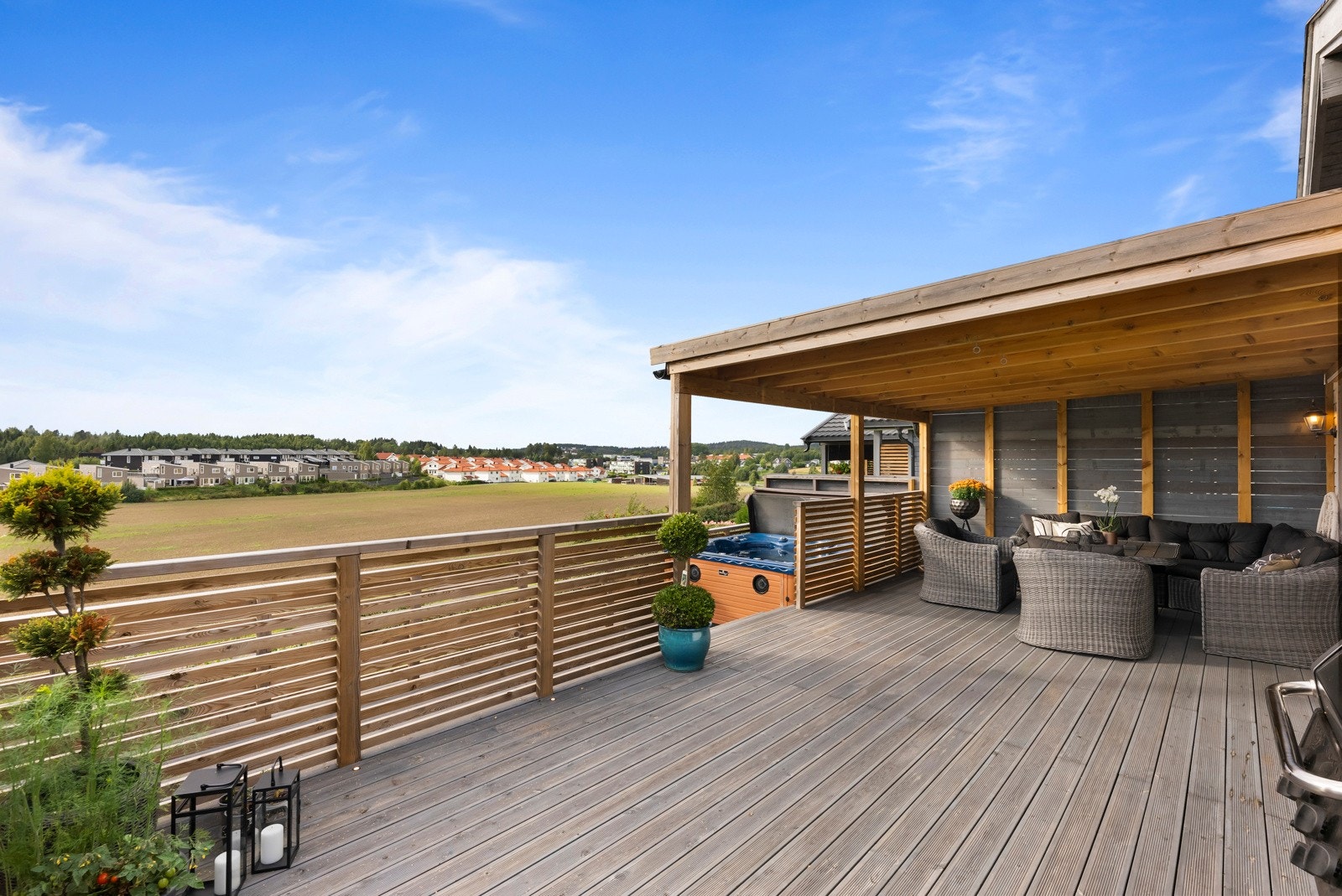 Hele terrasse på 59kvm! Galleribilde