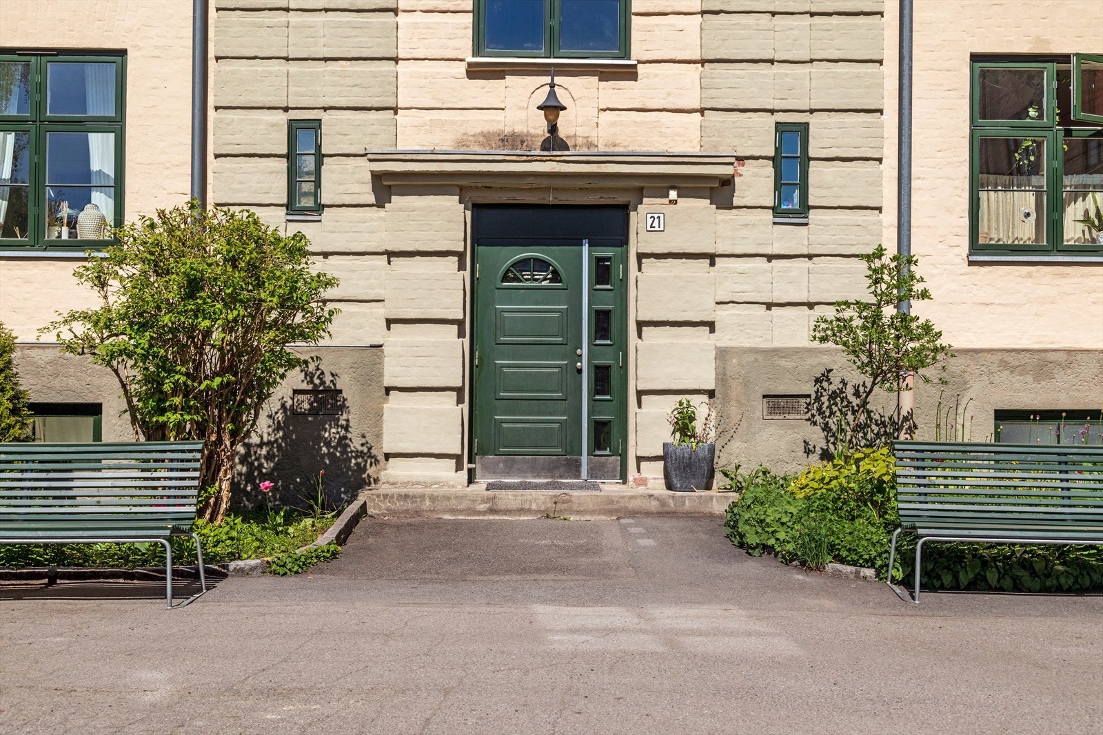 Inngangsparti Galleribilde
