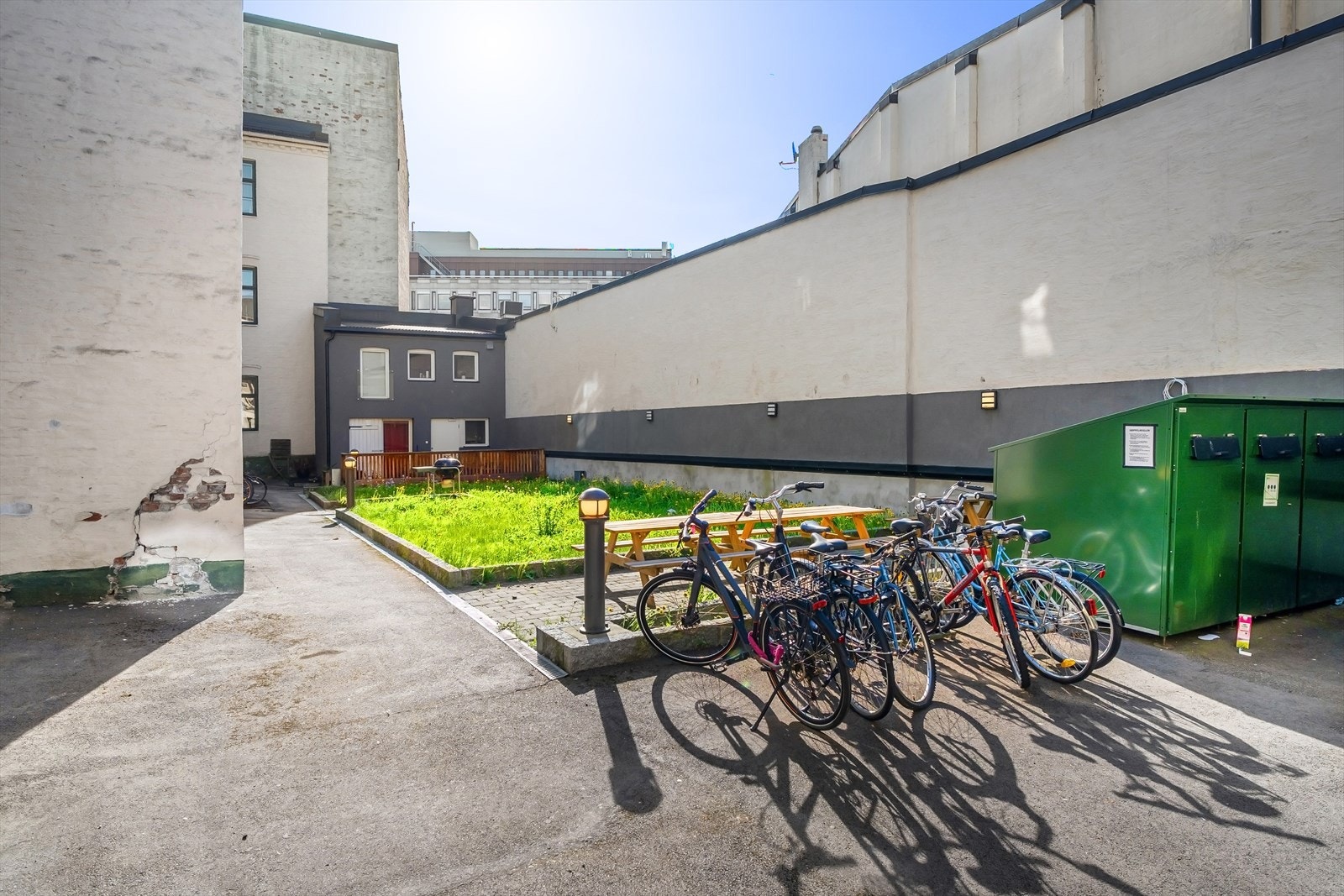 Det er sykkelparkering Galleribilde