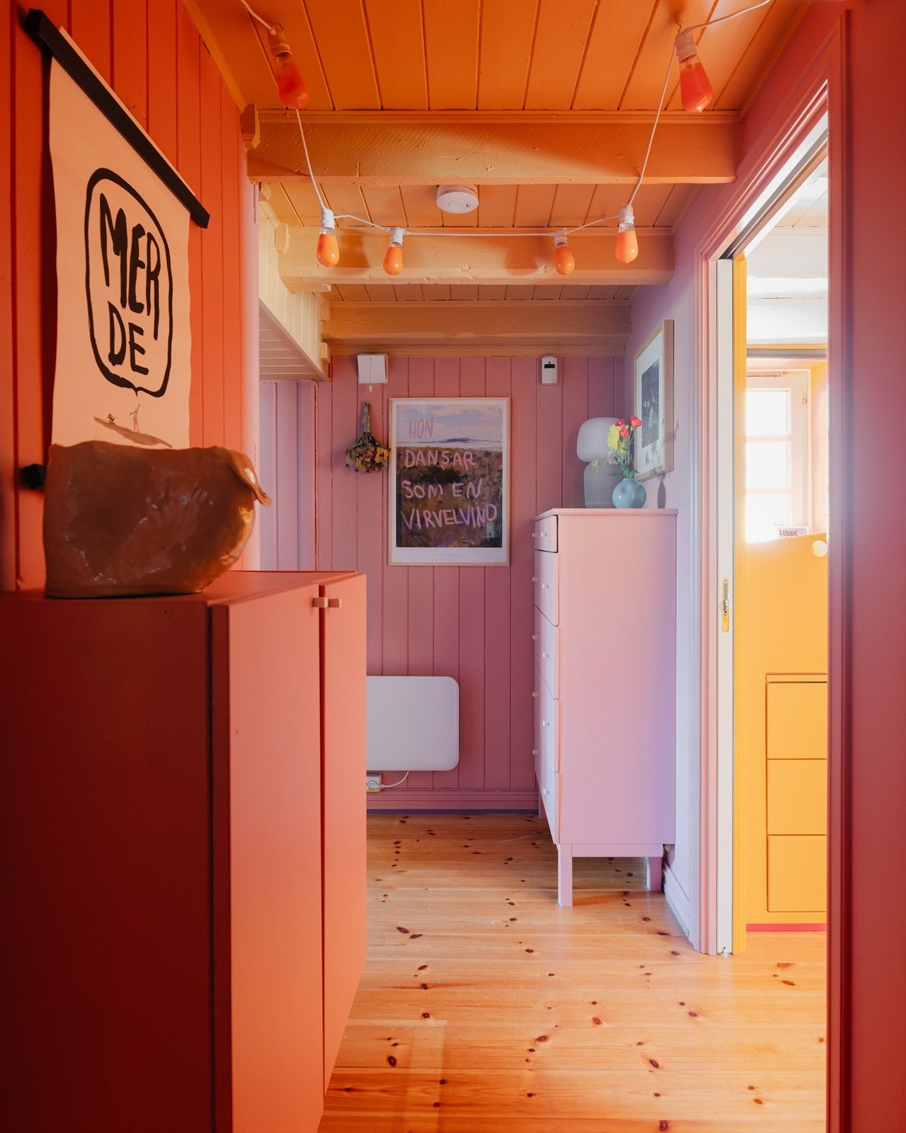Moderne fargeuttrykk. Galleribilde