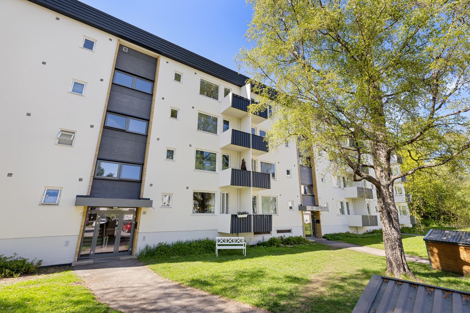 Fasade/inngangsparti. Galleribilde