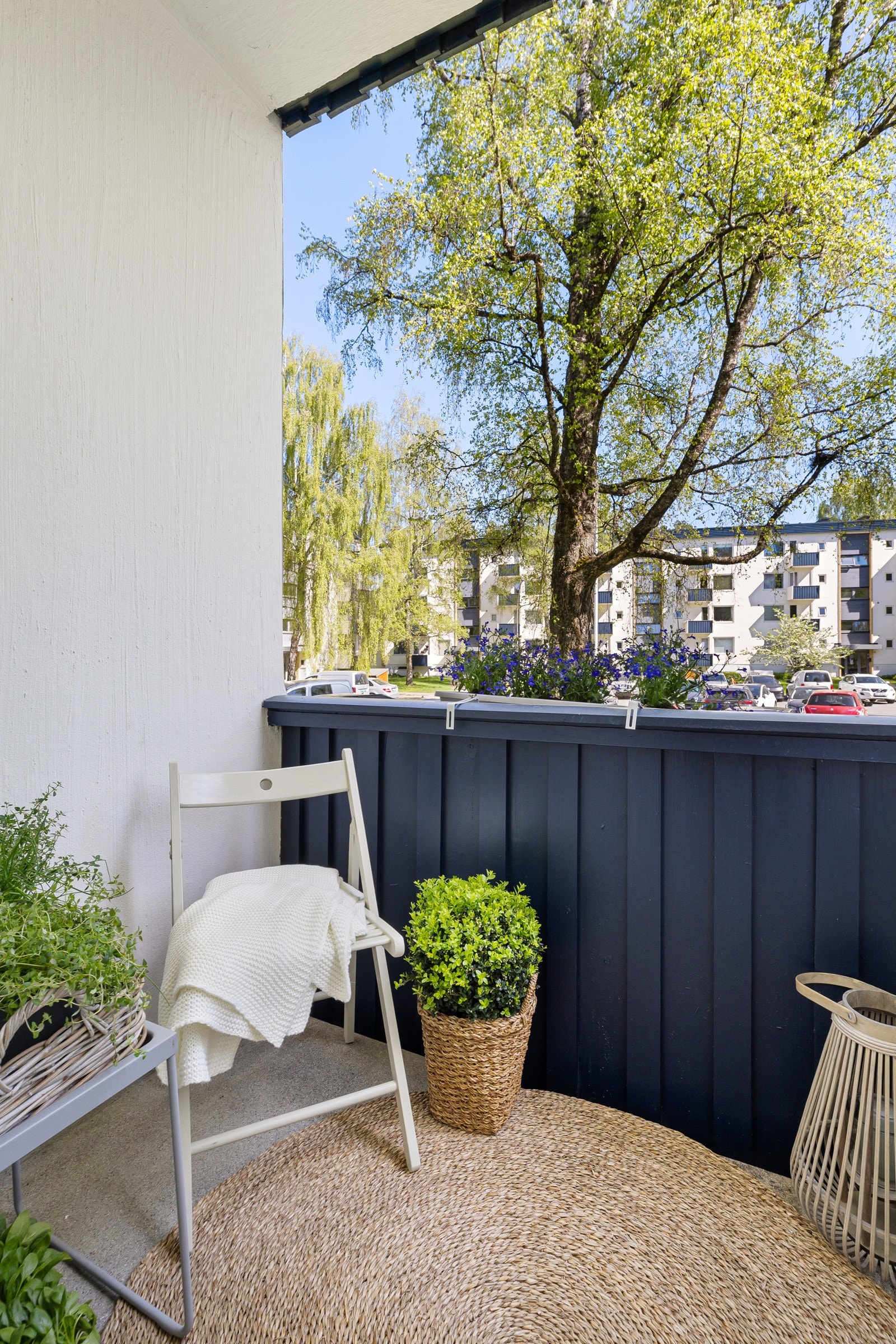 Her har du sol til ca. kl. 13. Galleribilde