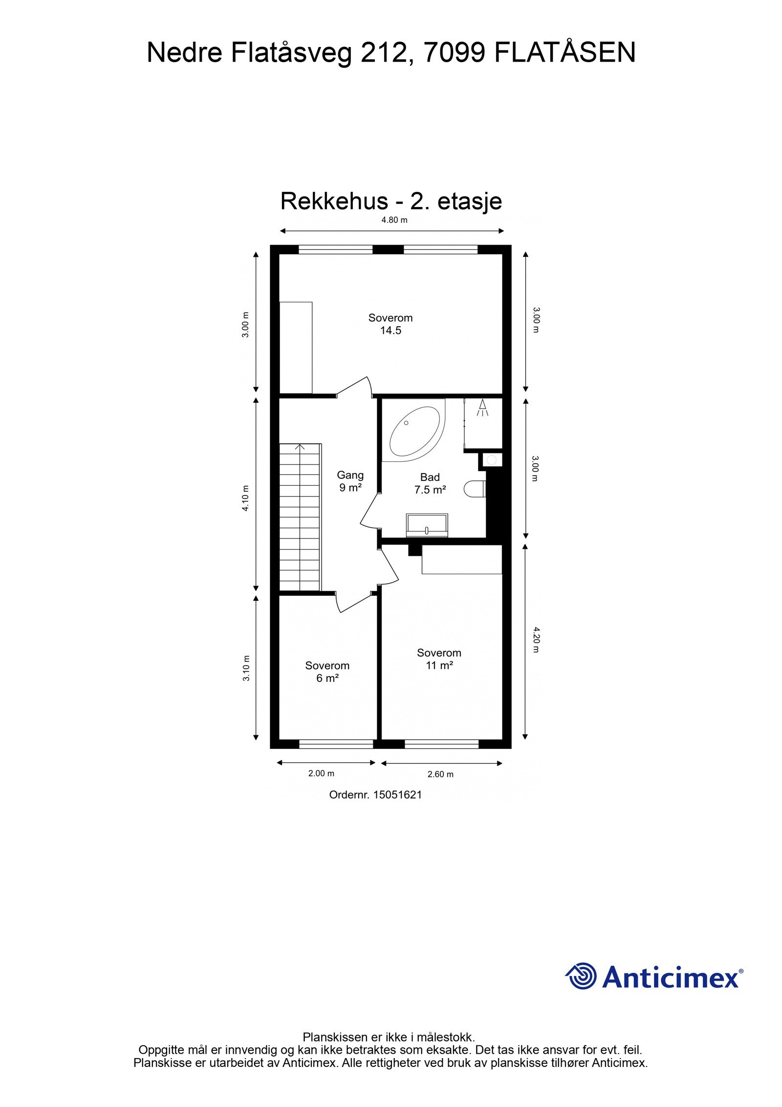 Plantegning 2.etasje. Galleribilde