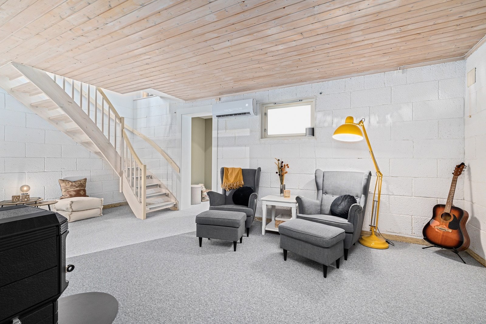 Ned til underetasjen. Galleribilde