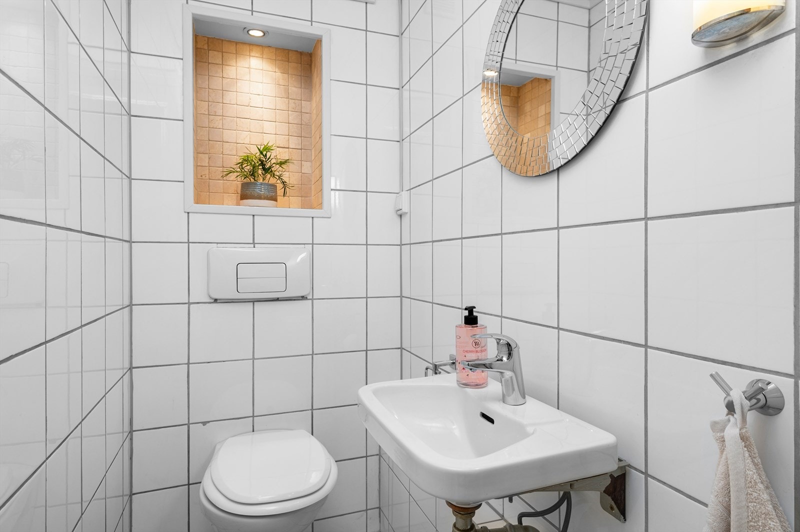 WC-rom på 1,3m². Galleribilde