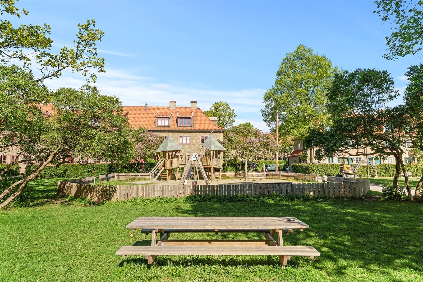 Hagebyen fremstår i dag som en frodig og landlig idyll sentralt i byen. Galleribilde