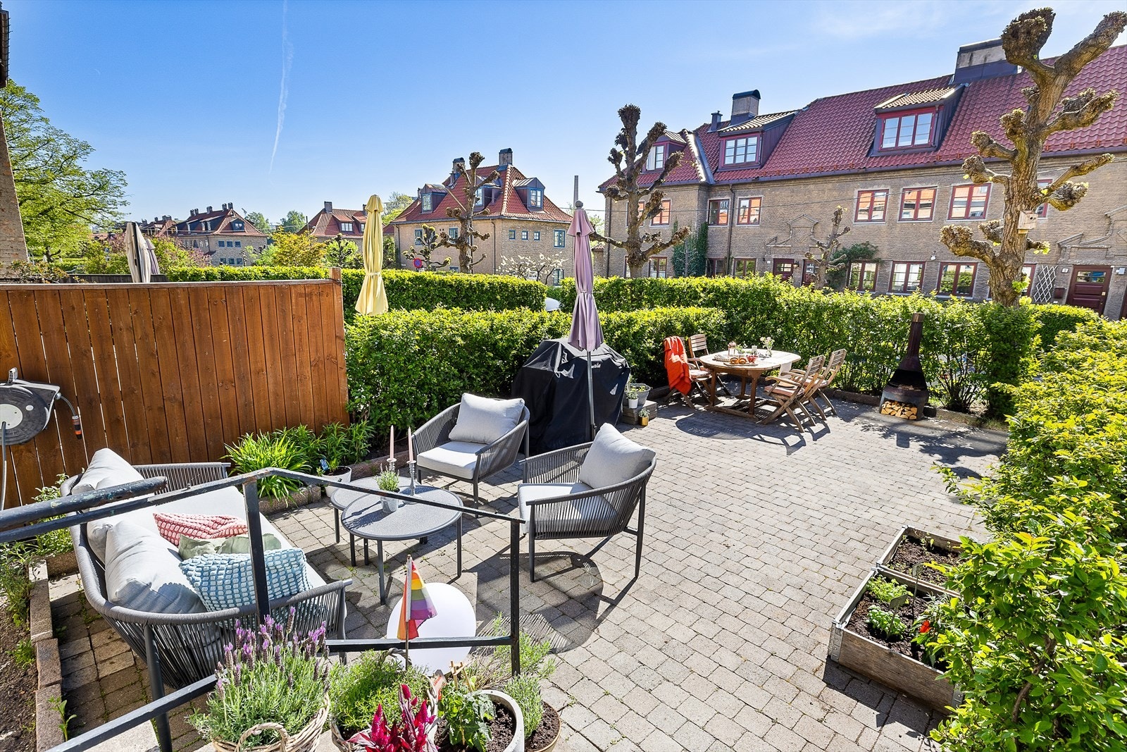 Hagens størrelse inviterer til lek, moro og fine stunder for både store og små. Galleribilde
