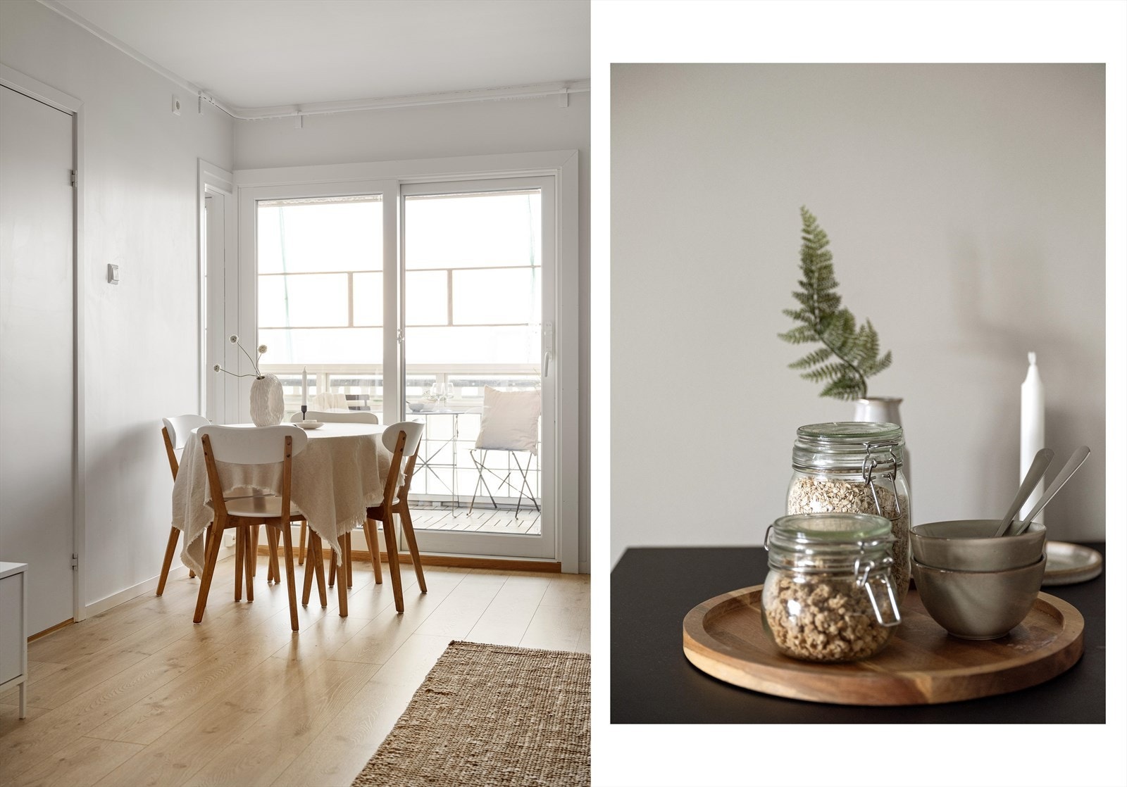 Plass til en spisegruppe hvor du kan invitere venner eller familie på middag. Galleribilde