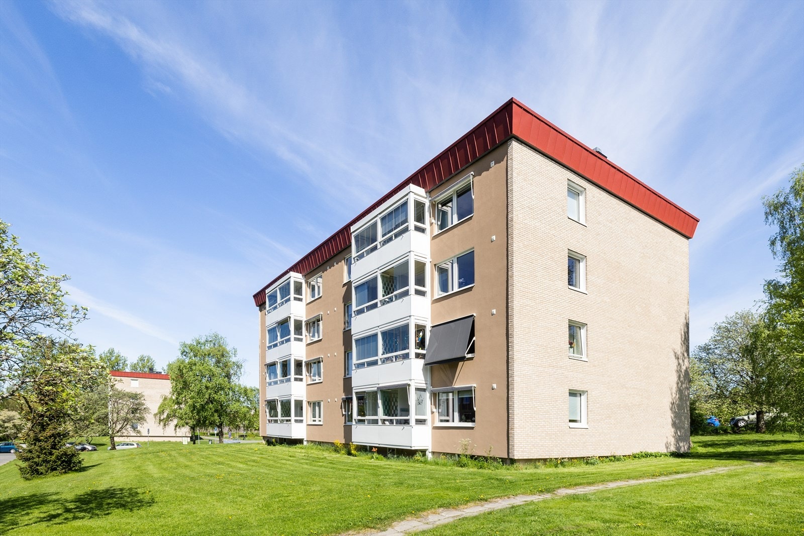Her bor du i et veldrevet borettslag med god vedlikeholdshistorikk Galleribilde