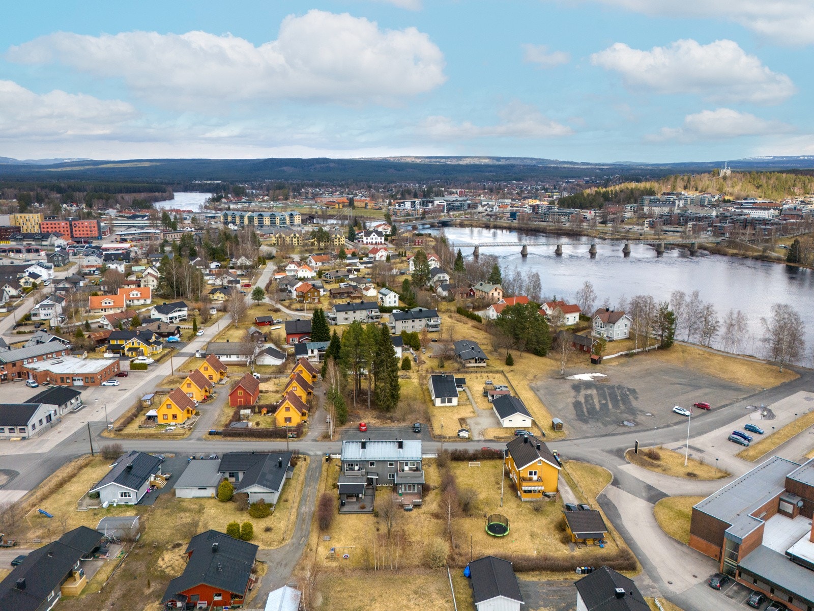 Dronefoto Galleribilde