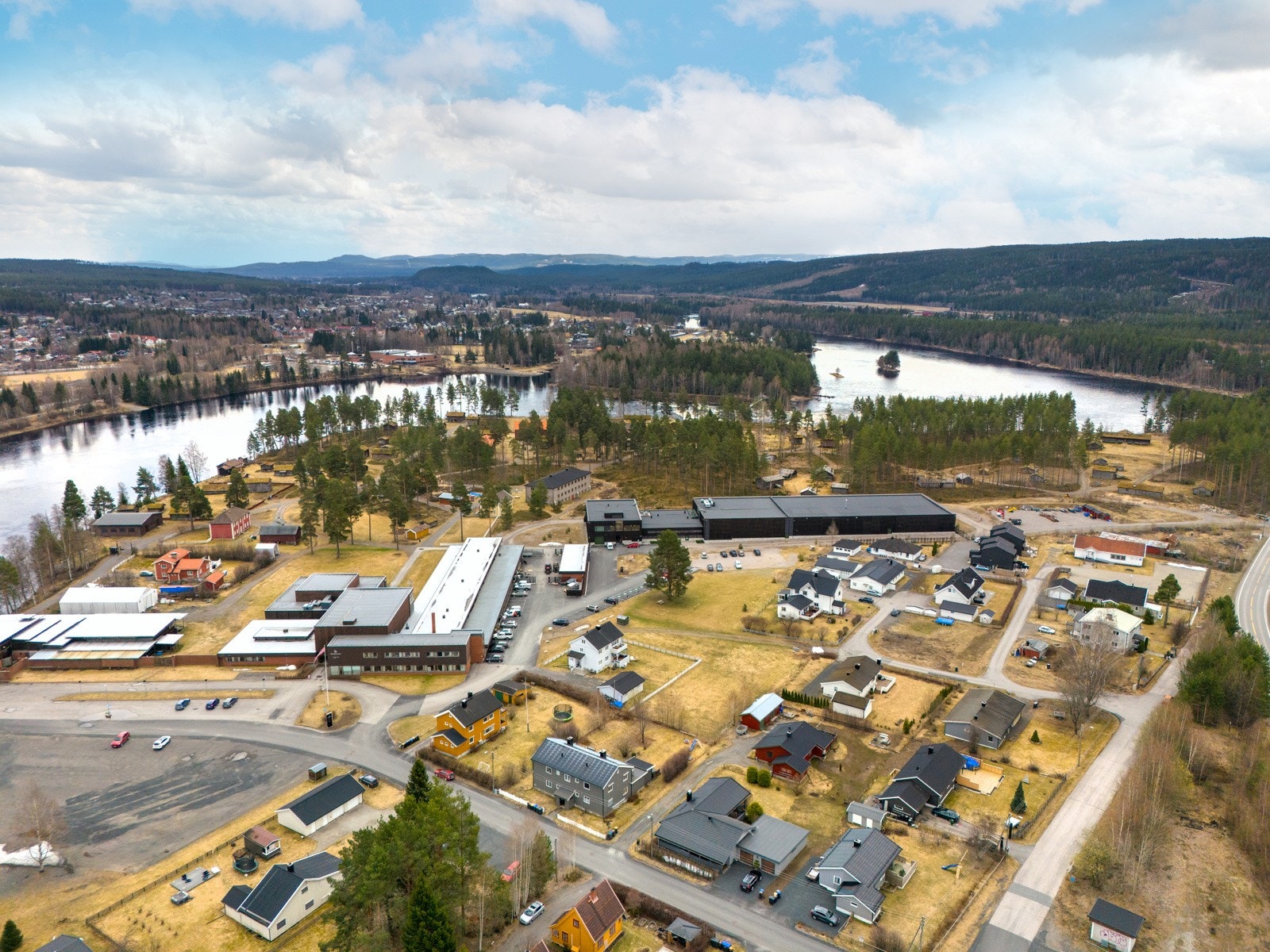 Dronefoto Galleribilde