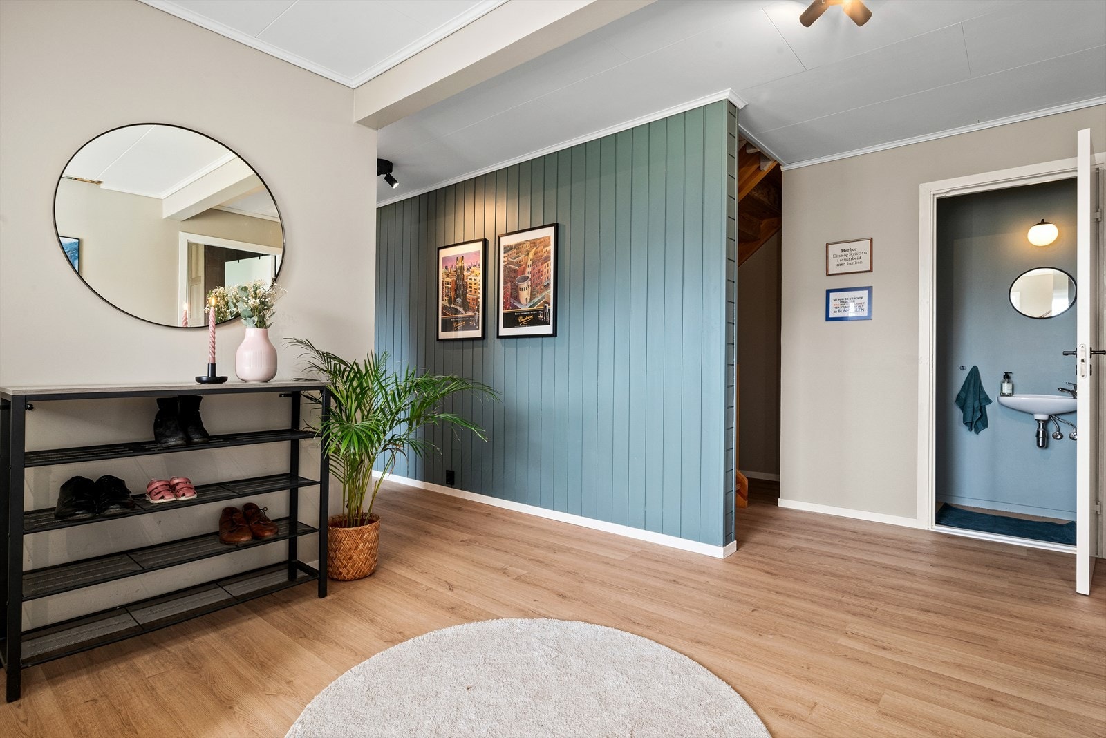 Her er det masse muligheter for ulik møblering og interiør Galleribilde