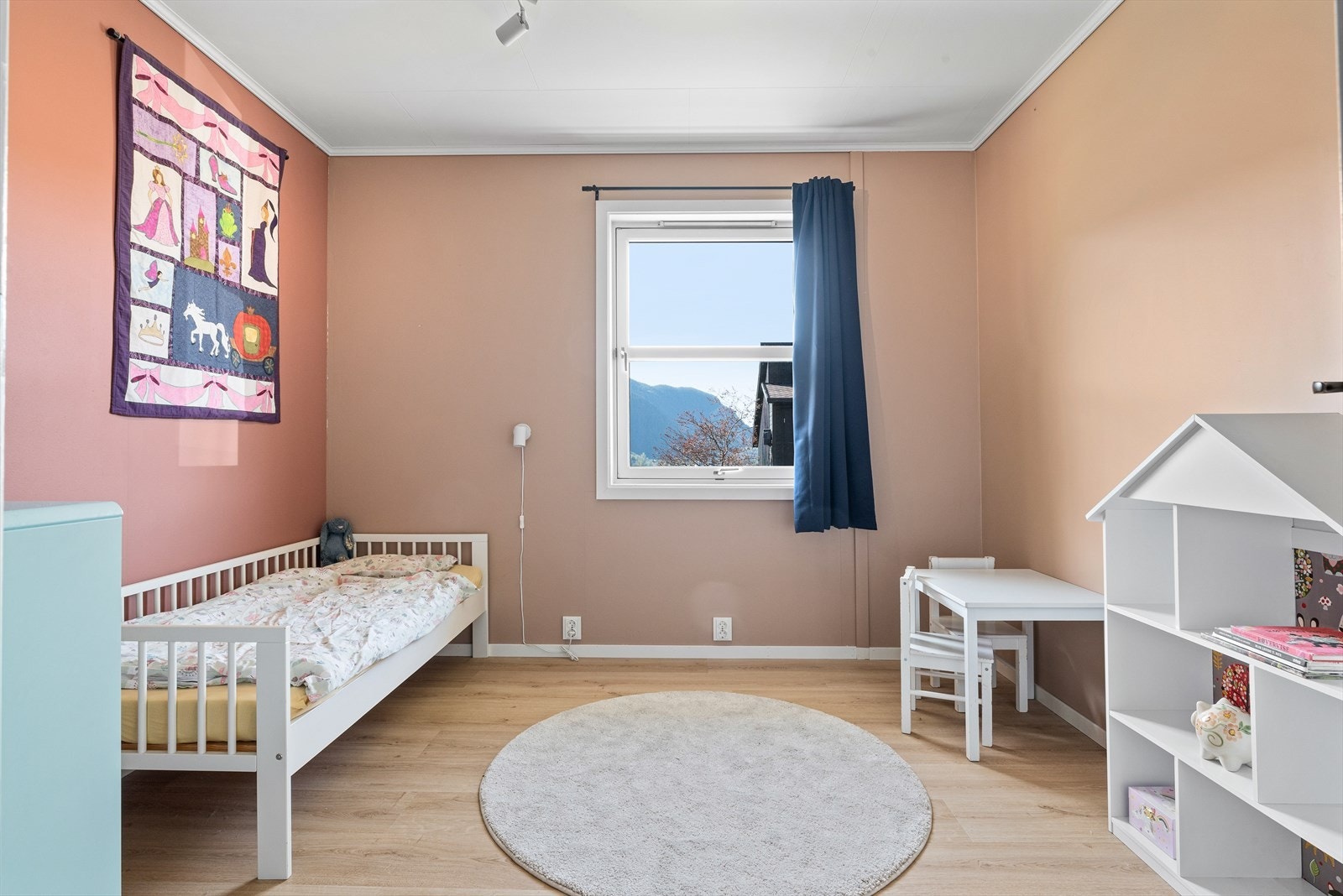 Delikate fargevalg på rom Galleribilde