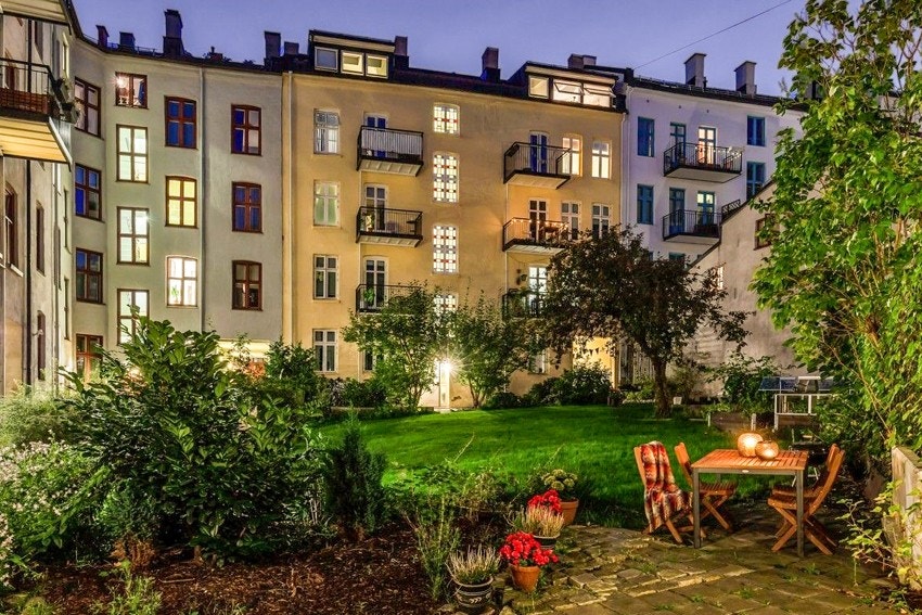 Her kan man ha koselige grillkvelder med venner. Galleribilde