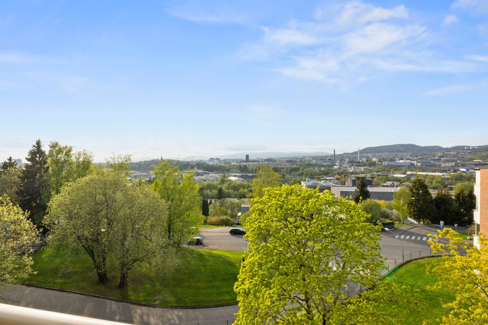 Nydelig utsikt uten gjenboere Galleribilde
