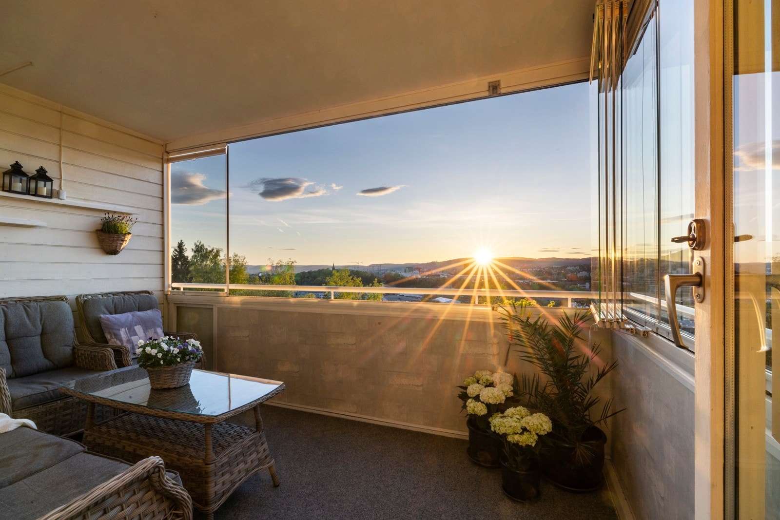 Her er det plass til en koselig lounge Galleribilde