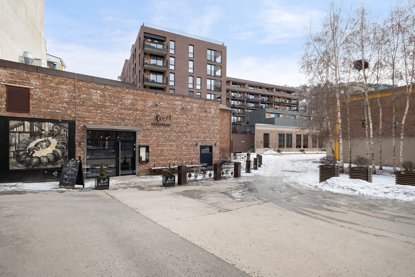 Kraft er en hyggelig nabolagsrestaurant i Kværnerbyen som serverer husmannskost av høy kvalitet Galleribilde