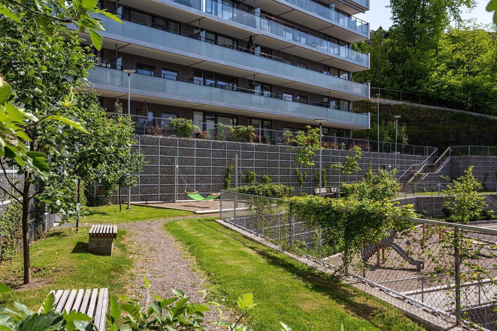 Borettslaget har pene fellesområder Galleribilde