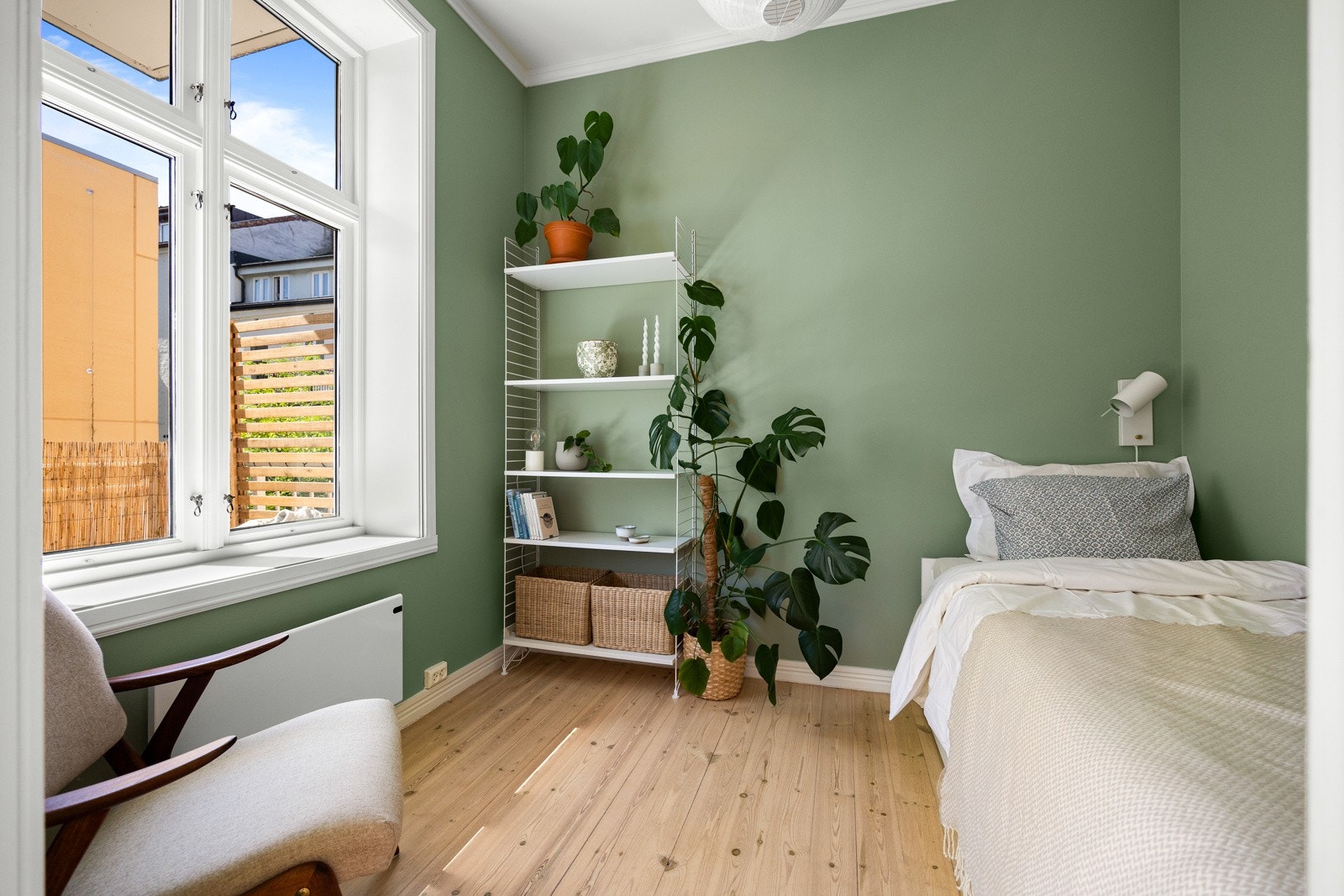 Rommet blir i dag brukt som gjesterom og hjemmekontor. Galleribilde