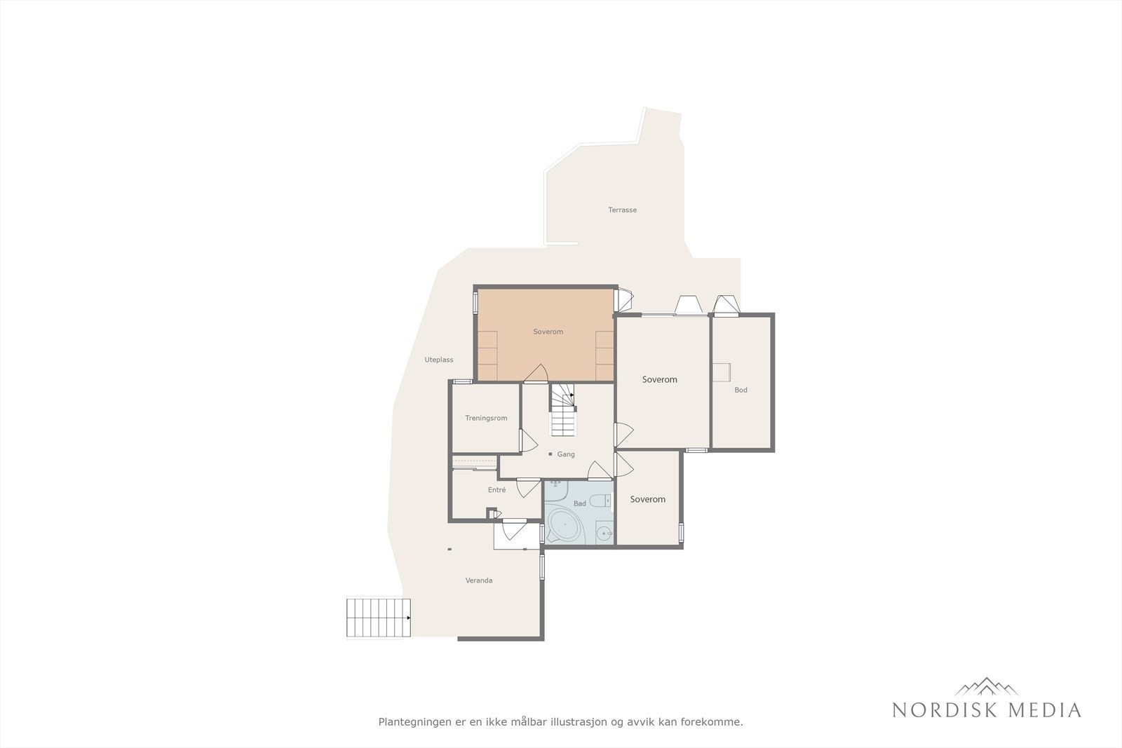 Plantegning | Første etasje Galleribilde