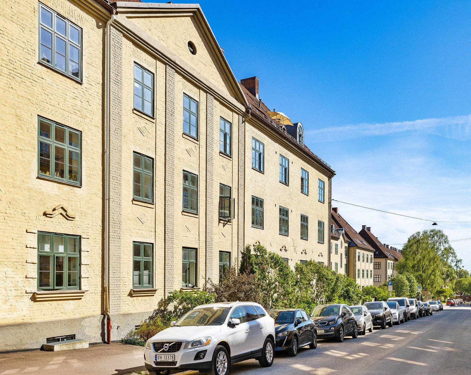 Flott klassisk fasade fra 1929. Galleribilde