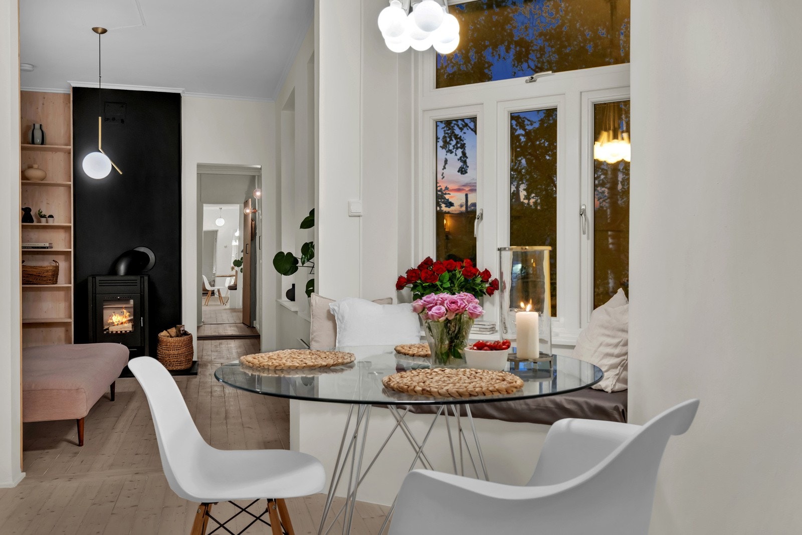 Kveldsstemning. Galleribilde
