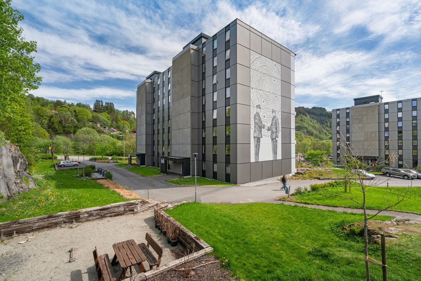 - Borettslaget renoverte fasadene i 2021/2022 - Galleribilde