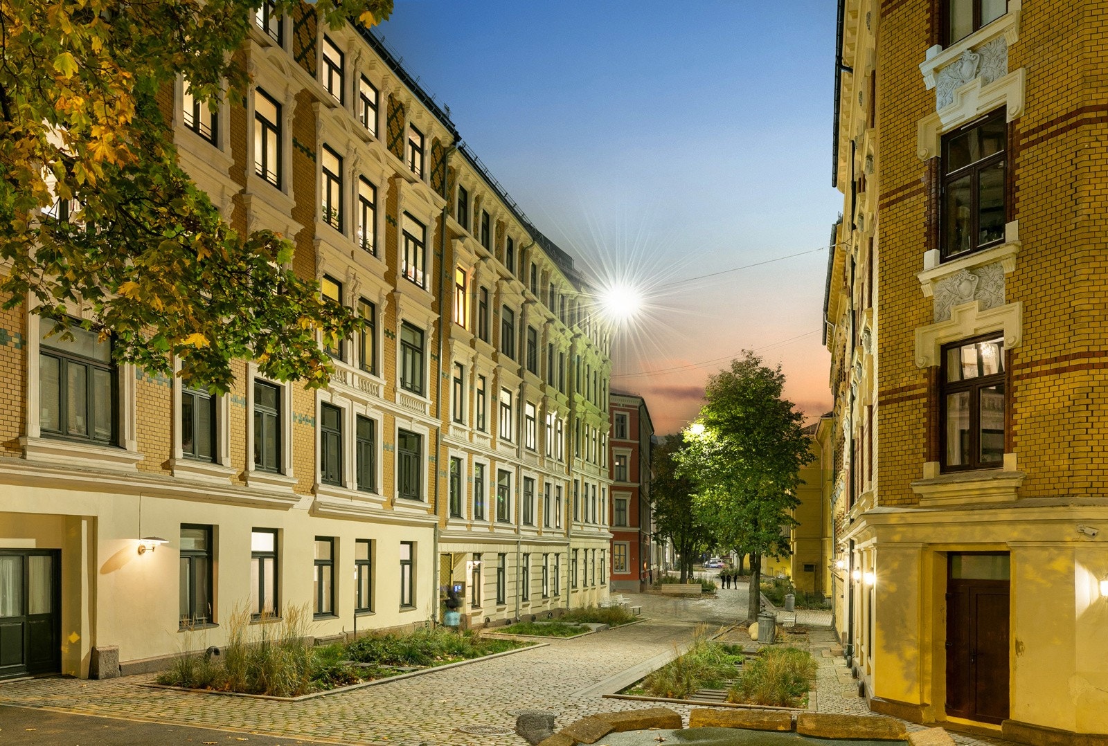 Området har fått en vesentlig oppgradering de seneste år med blant annet en miljøgate. Galleribilde