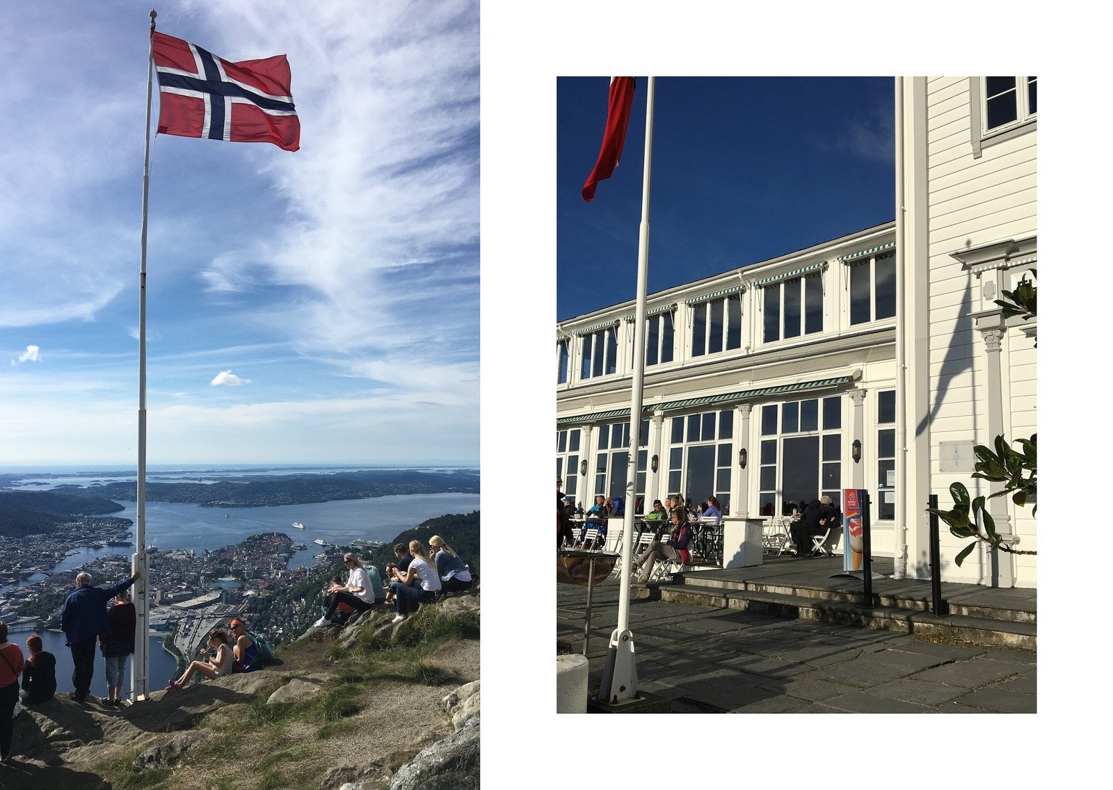 Fra leiligheten er det kort vei til flott turterreng i byfjellene. Galleribilde