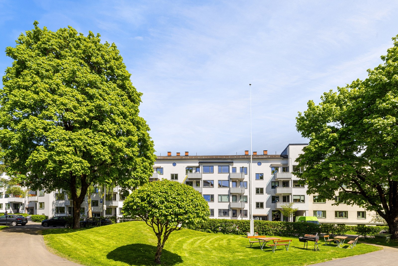 Borettslaget fikk i 2018 OBOS-prisen for sin vellykkede rehabilitering av fasaden Galleribilde