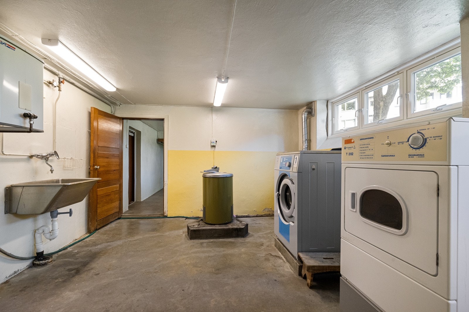 Borettslaget har også fellesvaskeri og tørkerom for de som ønsker å benytte seg av det Galleribilde