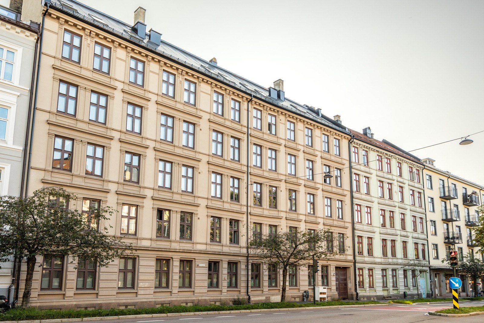 Fasade | Borettslaget består av 37 andelsleiligheter. Galleribilde