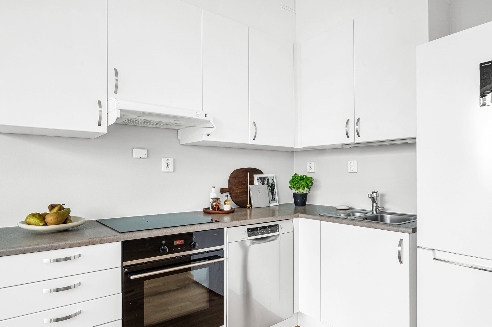 Det er luksus å flytte inn i en bolig hvor alt er fra 2018. Galleribilde