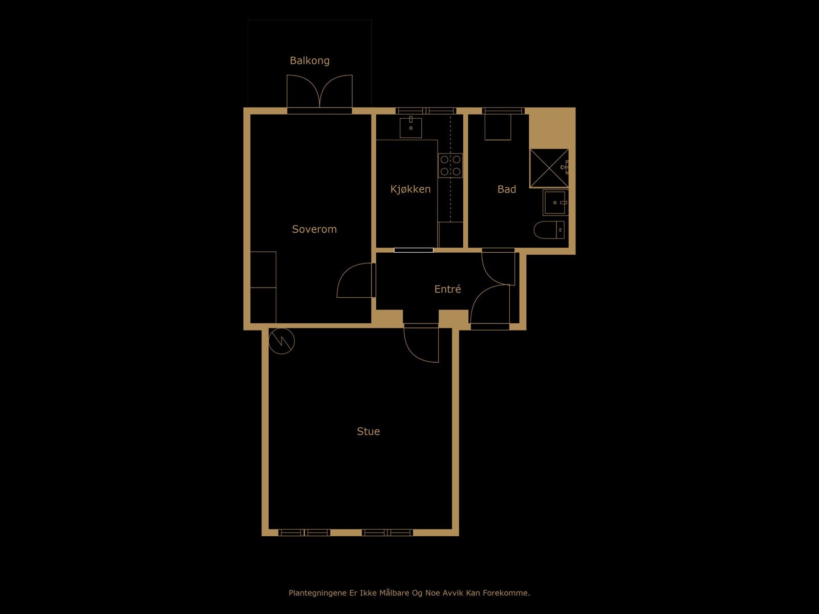 Plantegning. Galleribilde