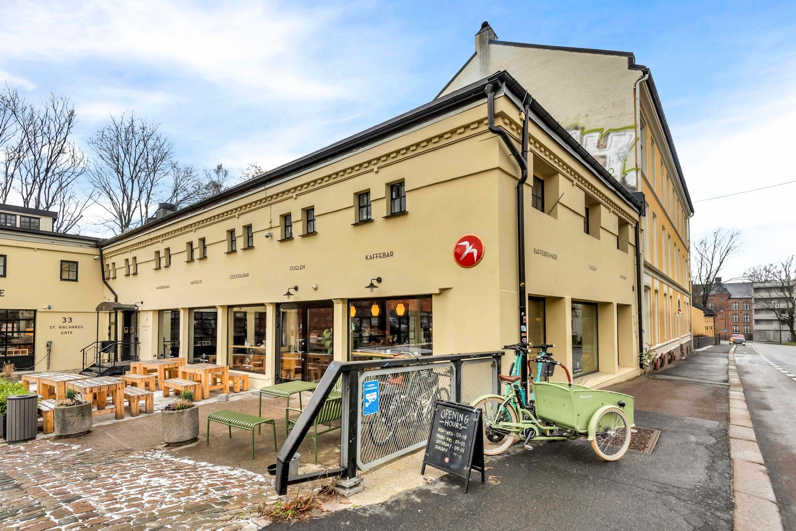 Nærområdet - Fuglen kafé. Galleribilde