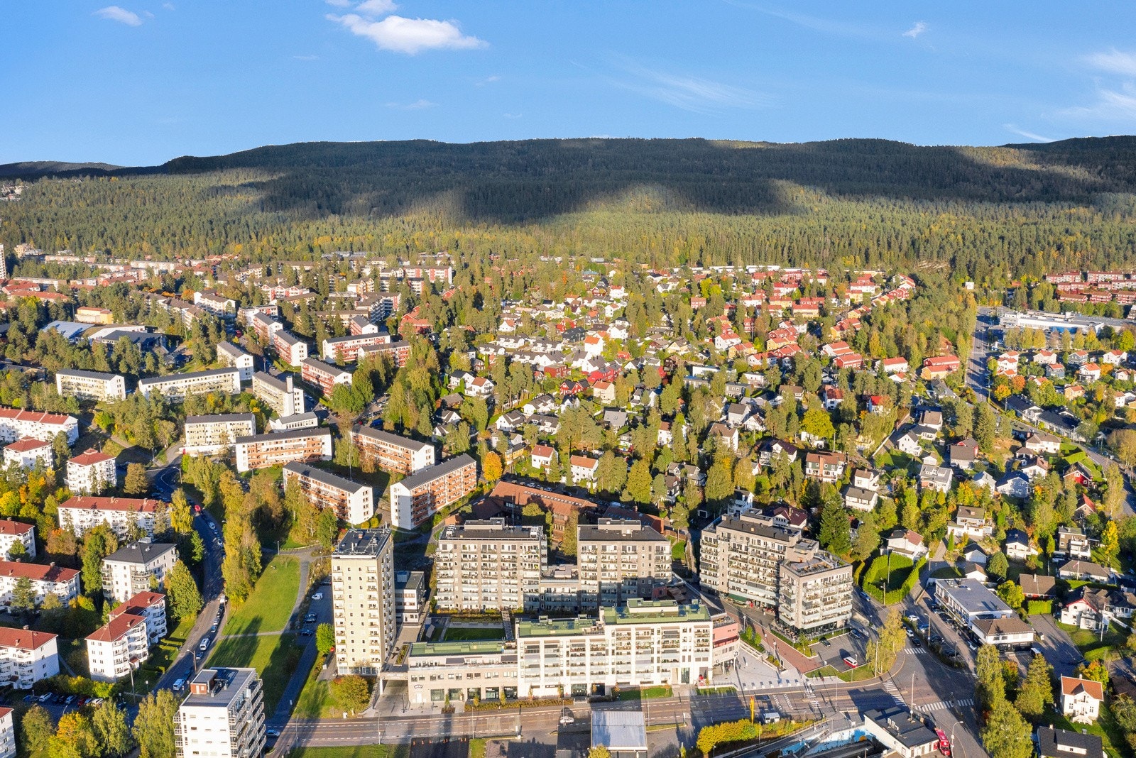 Kombinasjon av god infrastruktur i nærområdet, samt nærhet til både byen og flotte tur- og rekreasjonsområder gjør Oppsal til et meget godt bomiljø for folk i alle aldre. Galleribilde