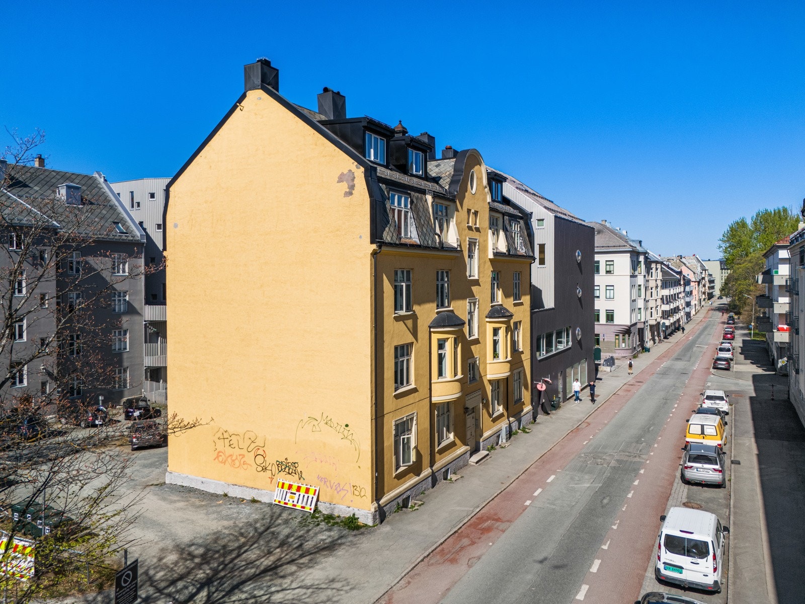 Fasade fra Klæbuveien. Galleribilde