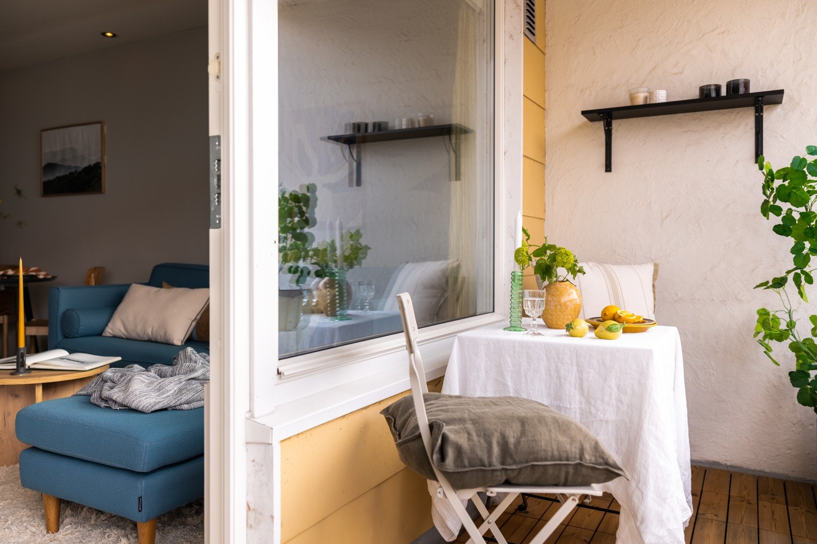 Her kan du nyte solen fra ettermiddag til tidlig kveld. Galleribilde