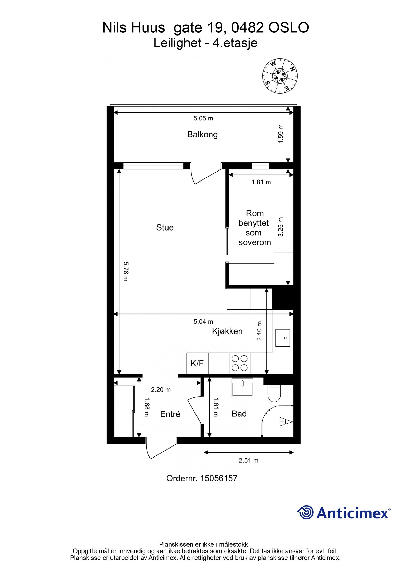 Planskisse. Galleribilde