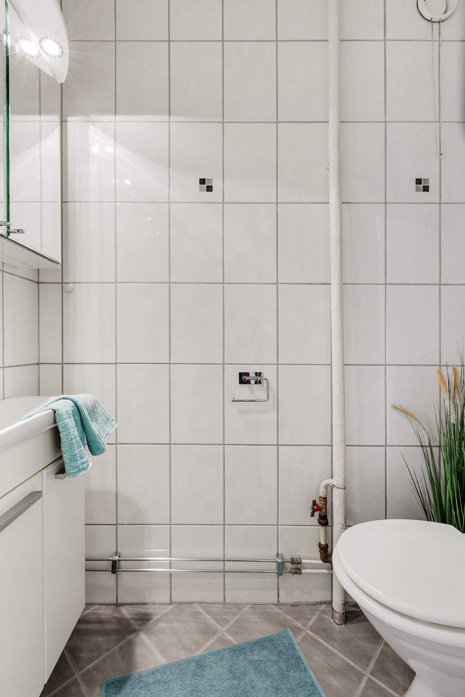 Praktisk gjestetoalett Galleribilde