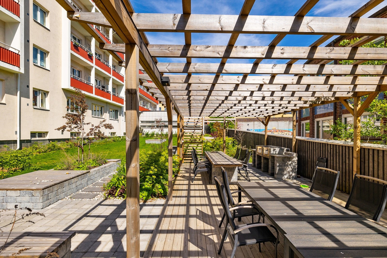 Her kan man tilbringe varme sommerdager. Galleribilde